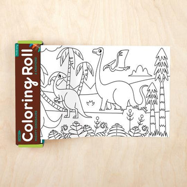 Mighty Dinosaurs Mini Coloring Roll